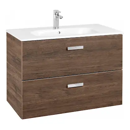 Тумба з умивальником Roca Victoria 80x46 кедр (A855852423)
