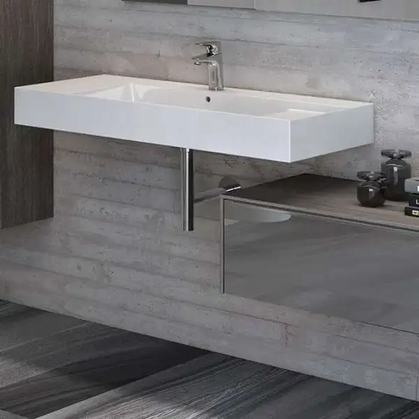 Умивальник підвісний Roca Inspira Square 100х49 (A32752A000) Умивальник підвісний Roca Inspira Square 100х49 (A32752A000)