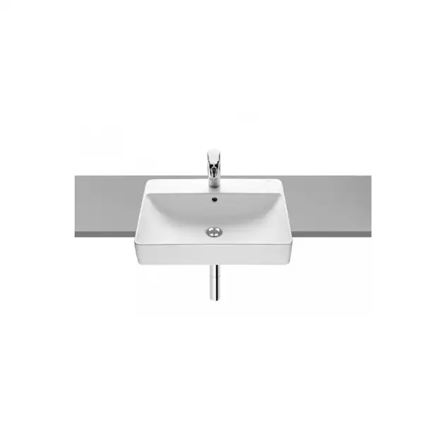 Умивальник на стільницю Roca Inspira Square 55х42 (A32753S000) Умивальник на стільницю Roca Inspira Square 55х42 (A32753S000)