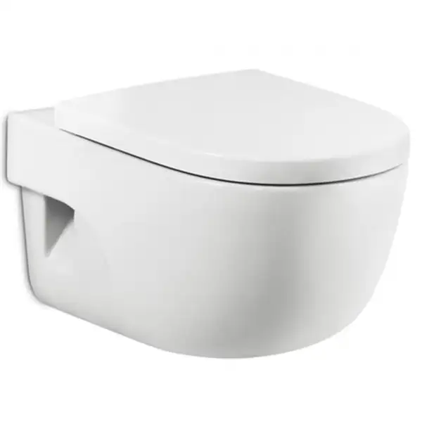 Унітаз підвісний Roca Meridian-N Compacto з кришкою soft close 48х36 (A34H248000) Унітаз підвісний Roca Meridian-N Compacto з кришкою soft close 48х36 (A34H248000)