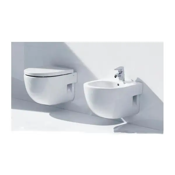 Унітаз підвісний Roca Meridian-N Compacto з кришкою soft close 48х36 (A34H248000) Унітаз підвісний Roca Meridian-N Compacto з кришкою soft close 48х36 (A34H248000)