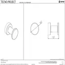 Гачок, Sonia Tecnoproject, чорний (170364)