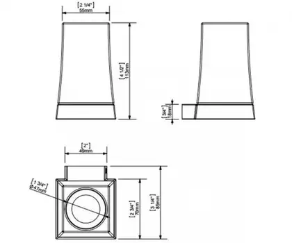 Стакан для щіток Sonia S7 (138395) Стакан для щіток Sonia S7 (138395)