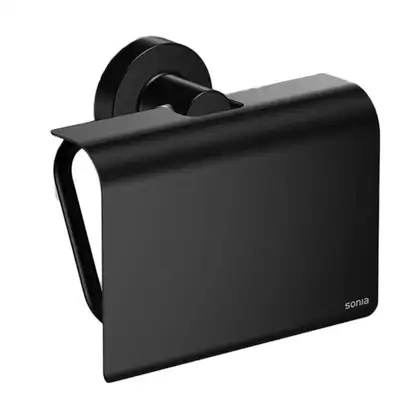 Тримач туалетного паперу Sonia Tecnoproject Black (166282) Тримач туалетного паперу Sonia Tecnoproject Black (166282)