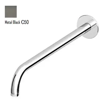 Тримач верхнього душу Zucchetti Pan настінний, Metal Black (Z93027.C50) Тримач верхнього душу Zucchetti Pan настінний, Metal Black (Z93027.C50)