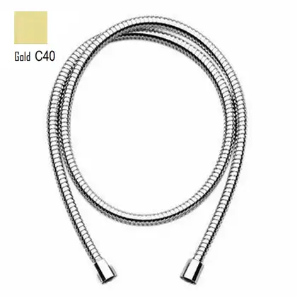 Душовий шланг Zucchetti Docce 150 см, Gold (Z93867.C40)