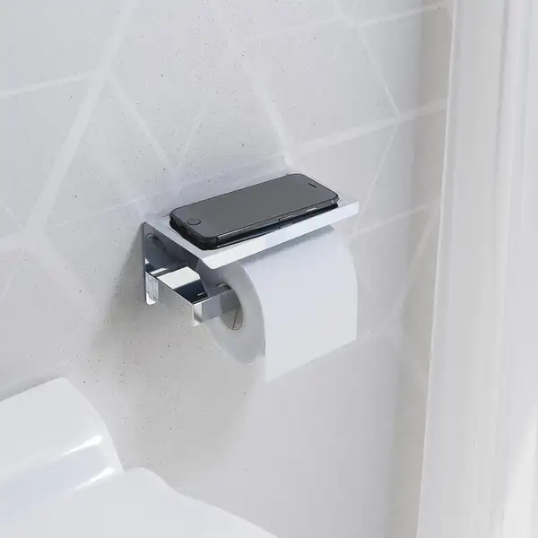 Тримач туалетного паперу Sonia S-Cube Black (176373) Тримач туалетного паперу Sonia S-Cube Black (176373)