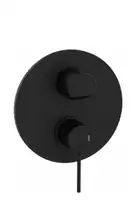 Змішувач настінний для душа GRB Time Black, чорний матовий (47135472)