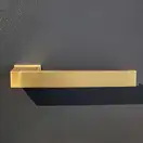 Утримувач туалетного паперу Sonia S-Cube Brushed Gold 157х24х61 мм, золото матове (182138)