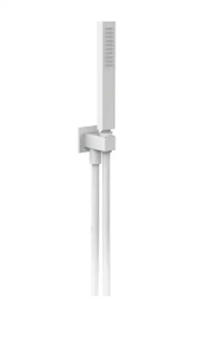 GRB Hydro White Ручний душ з тримачем та шлангом, білий матовий (05040109)
