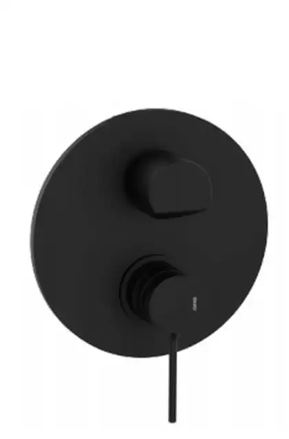 Змішувач настінний для душа GRB Time Black, чорний матовий (47135472) Змішувач настінний для душа GRB Time Black, чорний матовий (47135472)