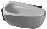 Aquator Tizian Block 170 R Комби 2 Ванна, белая (Tizian Block 170 R Комби2)