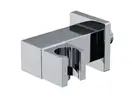 Душовий гарнітур прихованого монтажу Corsan CMZ069TCH CHROM + BOX хром з термостатом (647014)