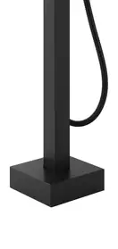 Смеситель для ванны Corsan ANGO BLACK MATT черный напольный (CMB3020BL)