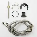 Смеситель для раковины (умывальника) Corsan TRINO CHROME хром высокий (CMB7112CH)