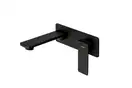 Смеситель для раковины (умывальника) скрытого монтажа Corsan TRINO BLACK MATT (CMB7115BL)