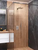 Душевая система с термостатом CORSAN ADOUR CHROMЕ + BOX скрытого монтажа (Z01TCH)