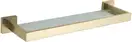 Полка стеклянная подвесная MEXEN VOX BRUSHED GOLD (MEX-707037-55)