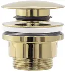 Донный клапан для умывальника REA KLIK-KLAK GOLD золотой (REA-A2360)