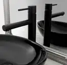 Rea Tess Смеситель для раковины, черный матовый (REA-B0229)
