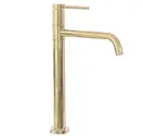 Rea Lugano Slim Gold Смеситель для раковины, золотой (REA-B5002)