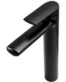 Rea Buzz Black High Смеситель для раковины, черный (REA-B6921)