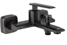 Смеситель для ванны и душа REA ROMANO OLD BLACK настенный с изливом (REA-B9903)