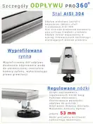 Трап для душа REA PURE NEO PRO 70 см (REA-G0901)