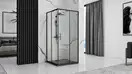 Душевой поддон REA ROCK 90X90 BLACK (REA-K4581)