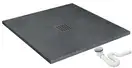Душевой поддон REA ROCK 90X90 GREY (REA-K4585)