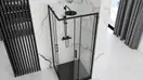 Душевая кабина REA PUNTO BLACK 80х80 (REA-K4800)
