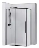 Душевая кабина REA SOLAR BLACK 90х120 (REA-K6311)