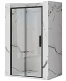 Душевая дверь REA RAPID SLIDE 130 BLACK (REA-K6403)
