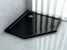 Душевой поддон REA DIAMOND 90X90 BLACK (REA-K8543)