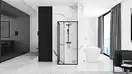 Душевая кабина REA SPACE IN BLACK 80х100 (REA-K8882)