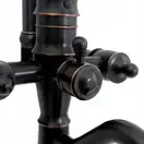 Душевой гарнитур REA VINTAGE черный (REA-P2367)