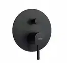 Душевая система REA LUNGO BLACK с изливом + BOX скрытого монтажа (REA-P4112)