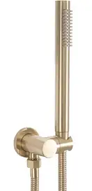 Душевая система с термостатом REA MILER BRUSHED GOLD + BOX скрытого монтажа (REA-P6716)