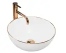Rea Stella Rose Gold Edge Умивальник накладний (REA-U7444)