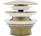 Донный клапан для ванни REA KLIK-KLAK GOLD золотой (REA-W2004)