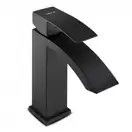 Змішувач для раковини (умивальника) Yoka SPEKTA 24 BLACK чорний низький (BU.SPEKTA 24 BLK)