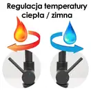 Смеситель для кухни Yoka ADERA BLACK черный (BZ.ADERA-BLK)