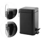 Корзина для мусора YOKA MUTI BLACK 3л. для ванной комнаты (CH.MUTI-BLK)
