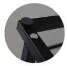 Вешалка для полотенец Yoka LONIA3 BLACK черная (P.LONIA3-BLK)