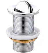 Донный клапан для раковины MEXEN CHROME поворотный без перелива (MEX-79913-00)