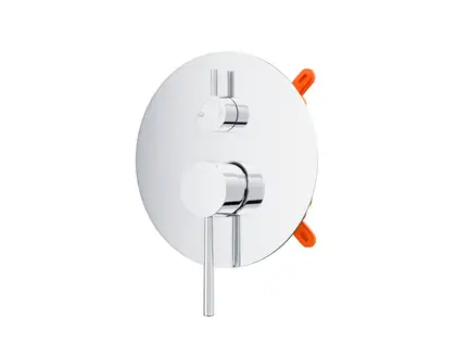 Душевая система CORSAN LUGO CHROMЕ + BOX  скрытого монтажа (Z03MCH)
