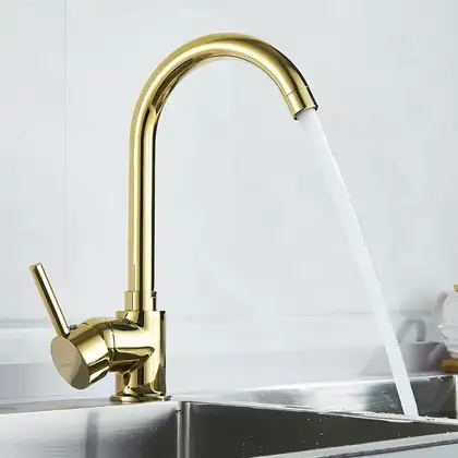 Rea Talisa Gold Змішувач для кухні, золото (REA-B1020) Rea Talisa Gold Змішувач для кухні, золото (REA-B1020)