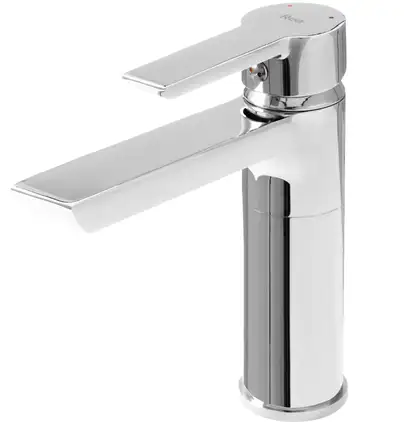 Смеситель для раковины (умывальника) REA ARGUS CHROME хром низкий (REA-B6208)
