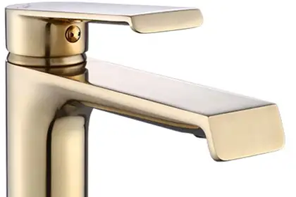 Смеситель для раковины (умывальника) REA HASS BRUSHED GOLD низкий (REA-B9969) Смеситель для раковины (умывальника) REA HASS BRUSHED GOLD низкий (REA-B9969)