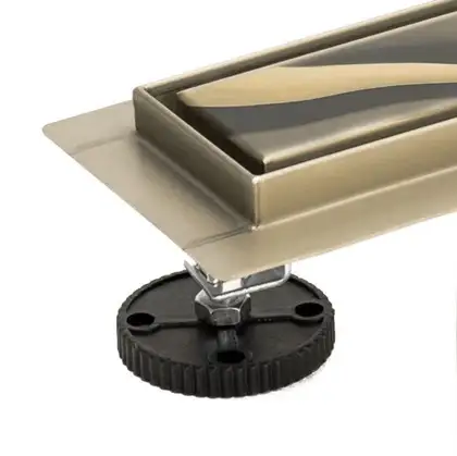 Трап для душа REA PURE NEO MIRROR GOLD PRO 100 см (REA-G5611)